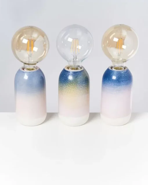 Motel a Miio Farol Lampe Blau Rosa Gesprenkelt Outlet