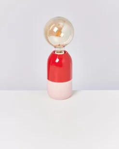 Motel a Miio Farol Lampe Rot Rose New