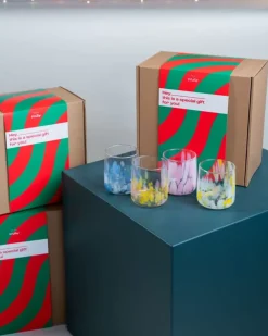 Motel a Miio Geschenkbox - 4 X Alegria Glas Klein Discount