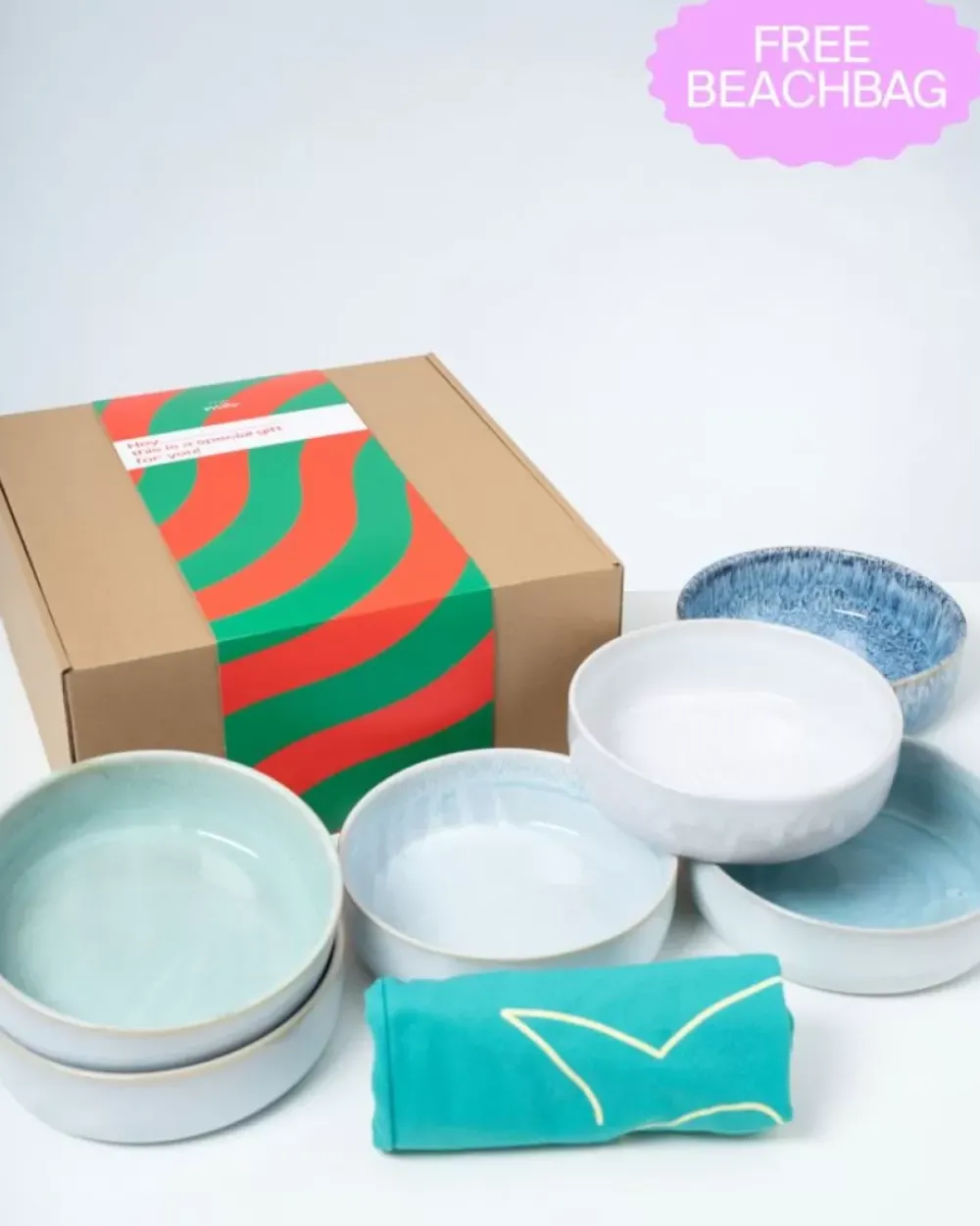 Motel a Miio Geschenkbox - 6 X Cordoama Muslischale Clearance