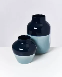 Motel a Miio Madalin Vase Navy Hellblau Hot