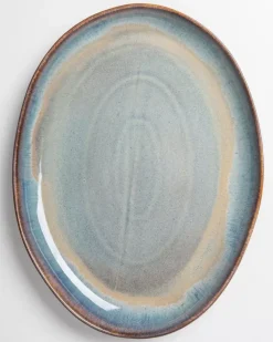 Motel a Miio Madeira Servierplatte Oval Xl New