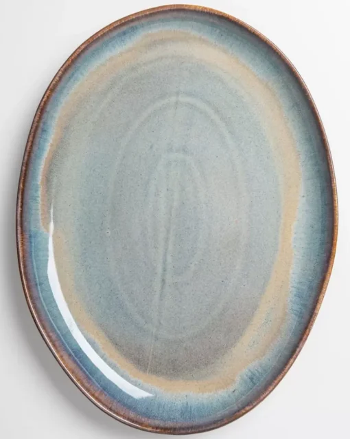 Motel a Miio Madeira Servierplatte Oval Xl New