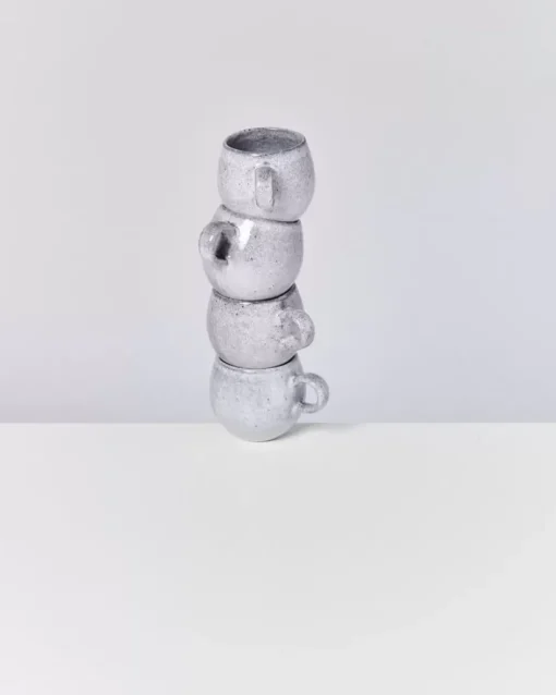 Motel a Miio Mae 4Er Set Tasse Klein Grau Hot