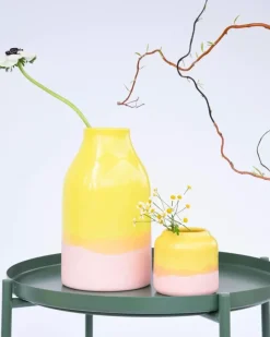 Motel a Miio Marisa Vase Gelb Rose Online