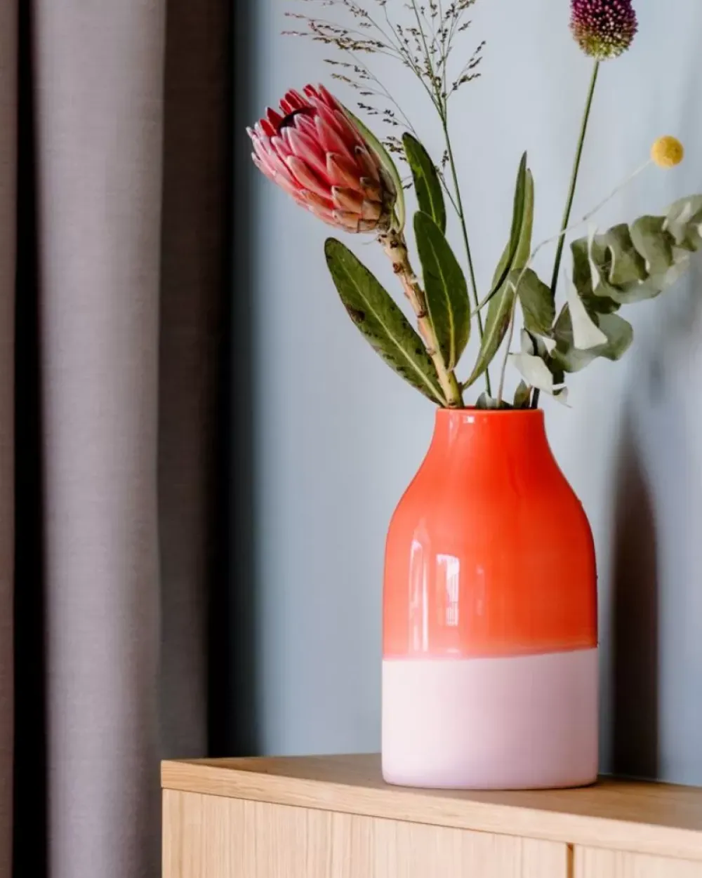 Motel a Miio Marisa Vase Rose Coral