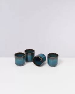 Motel a Miio Melides 4Er Set Becher Klein Oceanblue Discount