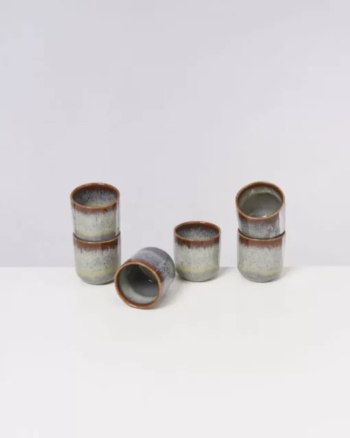 Motel a Miio Melides 6Er Set Becher Klein Forest Brown Clearance