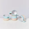 Motel a Miio Nodoa 4Er Set Tasse Blue Dipped Sale