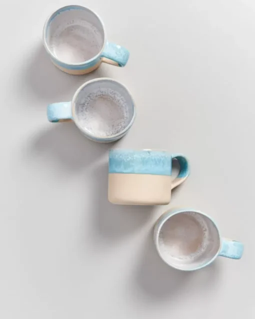 Motel a Miio Nodoa 4Er Set Tasse Blue Dipped Sale
