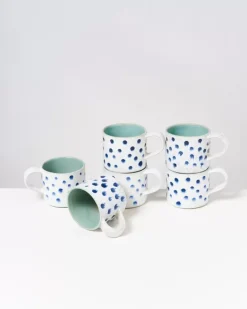 Motel a Miio Nodoa 6Er Set Tasse Mint Mit Punkten Online