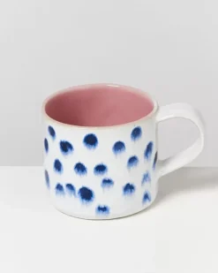 Motel a Miio Nodoa 4Er Set Tasse Rosa Mit Punkten New