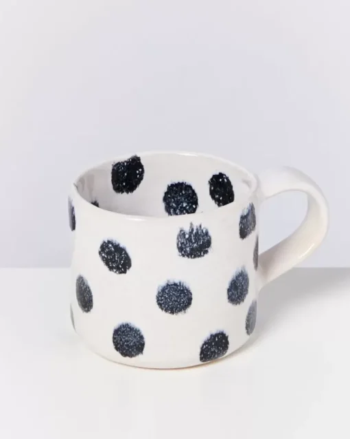 Motel a Miio Nodoa 4Er Set Tasse Schwarze Punkte Outlet