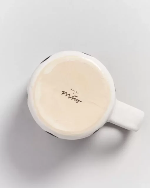 Motel a Miio Nodoa 6Er Set Tasse Schwarze Punkte New