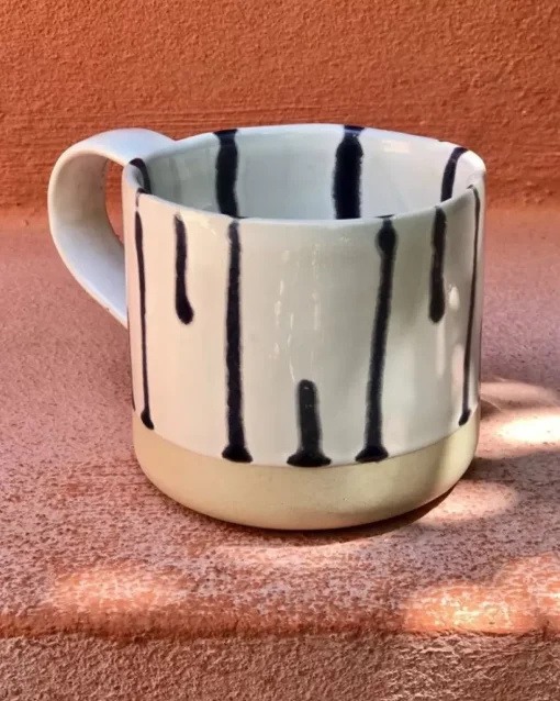 Motel a Miio Nodoa 4Er Set Tasse Weis Blau Sale