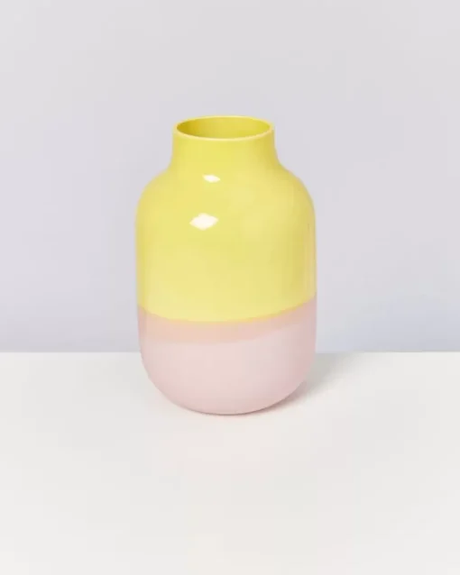Motel a Miio Nuno Vase L Gelb Rose Outlet