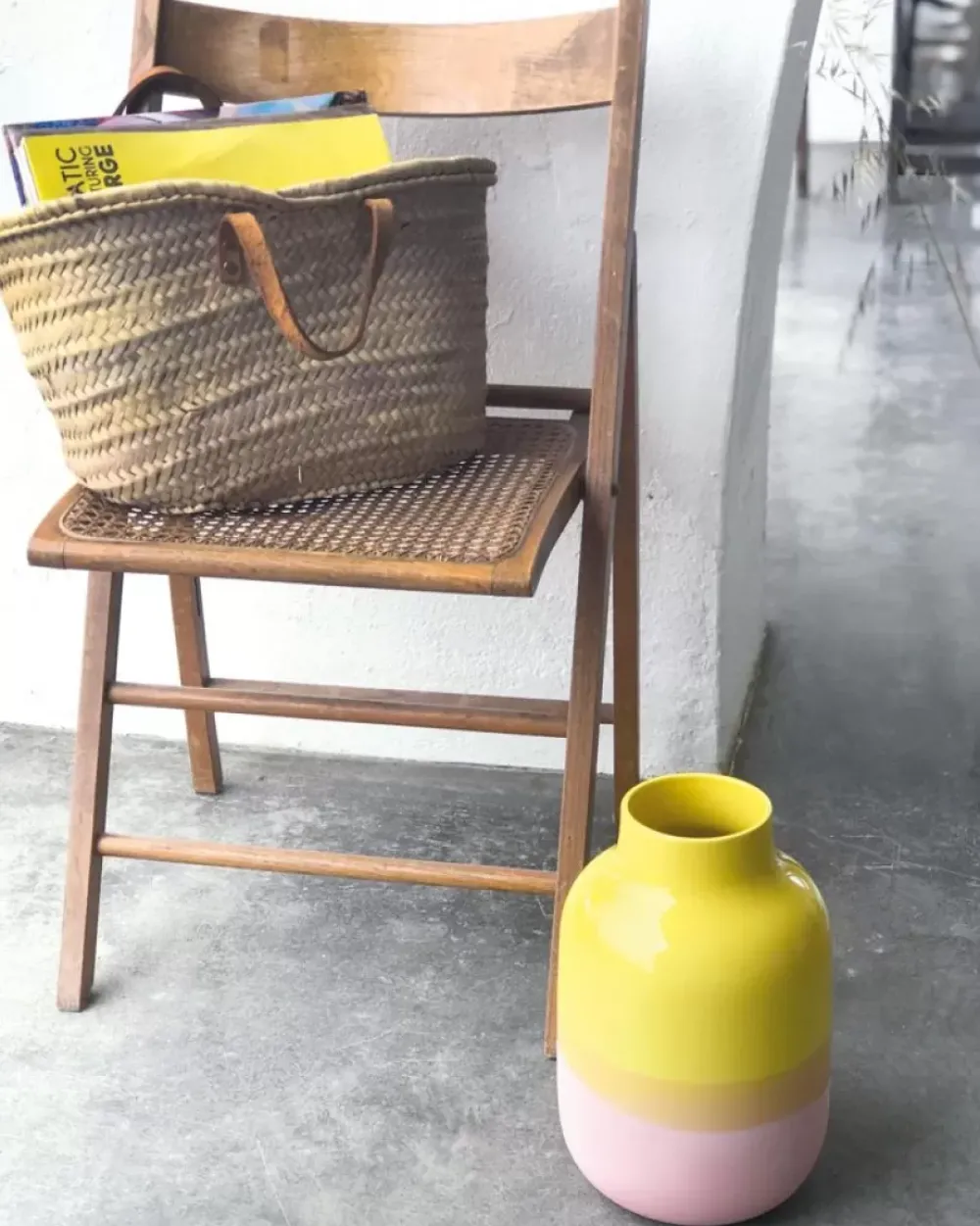 Motel a Miio Nuno Vase L Gelb Rose Discount