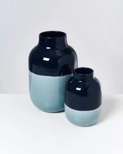 Motel a Miio Nuno Vase M Navy Hellblau Best