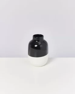 Motel a Miio Nuno Vase M Schwarz Weis Online