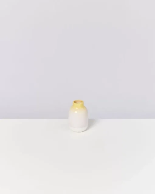 Motel a Miio Nuno Vase S Gelb Rosa Gesprenkelt New