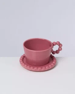 Motel a Miio Seia Untertasse Flor Rosa New