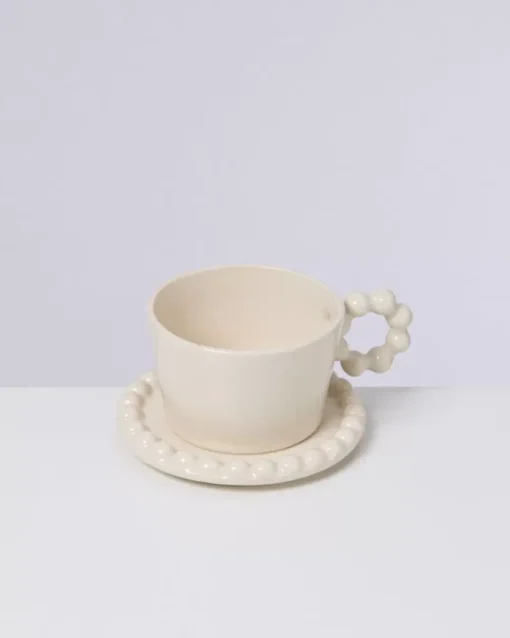 Motel a Miio Seia Untertasse Flor Sand New