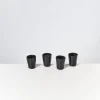Motel a Miio Turmalina 4Er Set Espressobecher Schwarz Sale