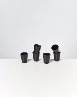 Motel a Miio Turmalina 6Er Set Espressobecher Schwarz Discount