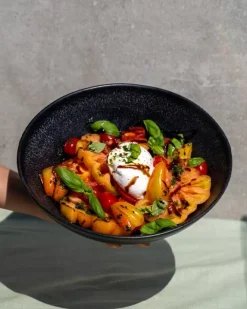 Motel a Miio Turmalina Servierschale Klein Flach Schwarz Hot