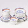 Motel a Miio Verao Blau Orange - 24 Teiliges Set Sale