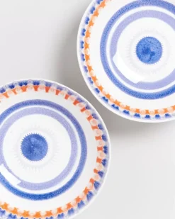 Motel a Miio Verao Servierschale Gros Flach Blau Orange Online